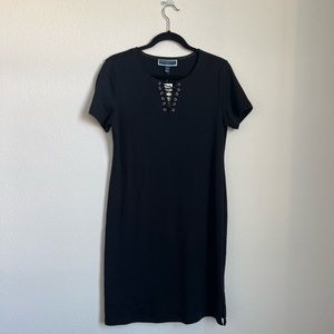 Kendra Scott T Shirt Dress with Tie Detailing